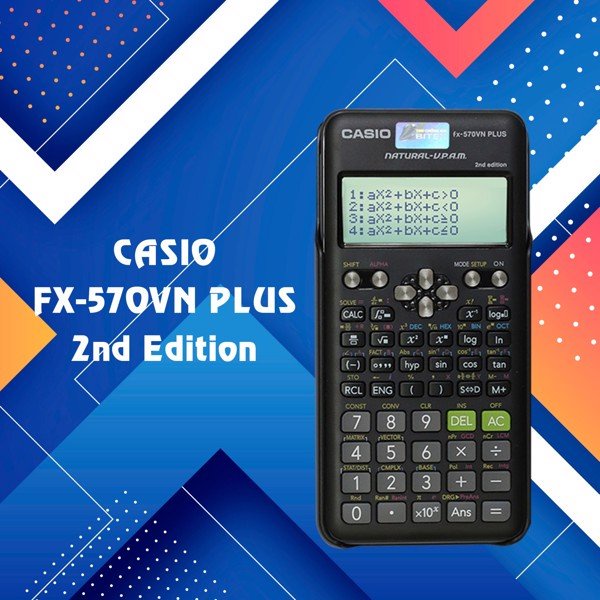 Máy tính Casio 570 VN Plus 2nd Edition