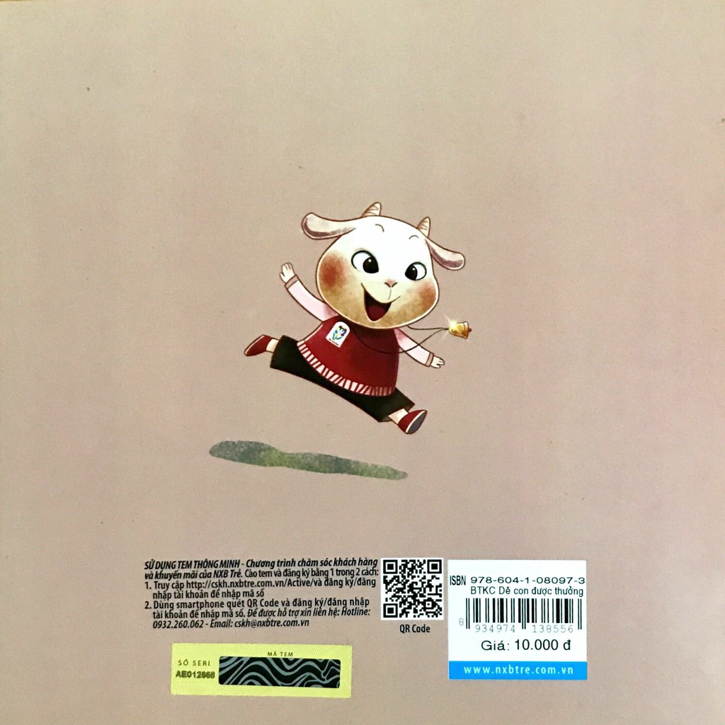 Sách - Bé Tập Kể Chuyện - Dê Con Được Thưởng