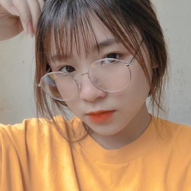 Gọng kính kim loại tròn