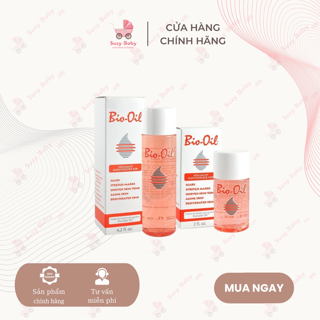 Bio-Oil Dầu chăm sóc da làm Giảm Rạn Da Và Làm Mờ Sẹo