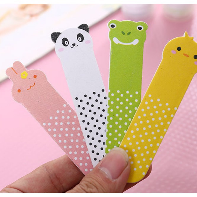 Dũa móng tay mini hình động vật đáng yêu 9,5*2,2 cm  🍉Duashop🍉