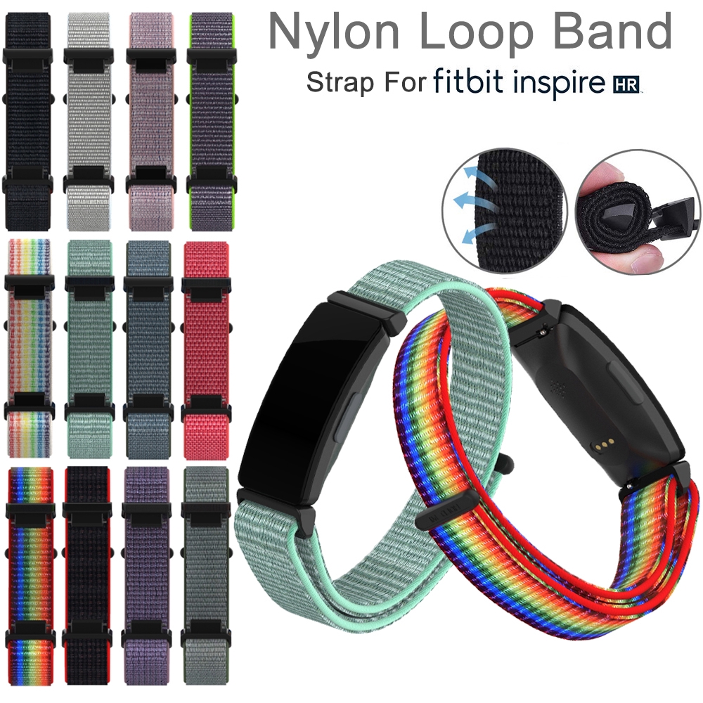 Dây đeo sợi nylon cho đồng hồ thông minh Fitbit Inspire HR