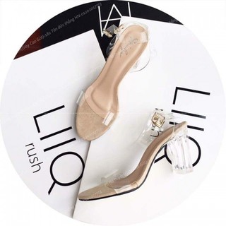 [ FREE SHIP ĐƠN HÀNG 99K ] Giày Cao Gót Sandal Quai Trong 9 phân