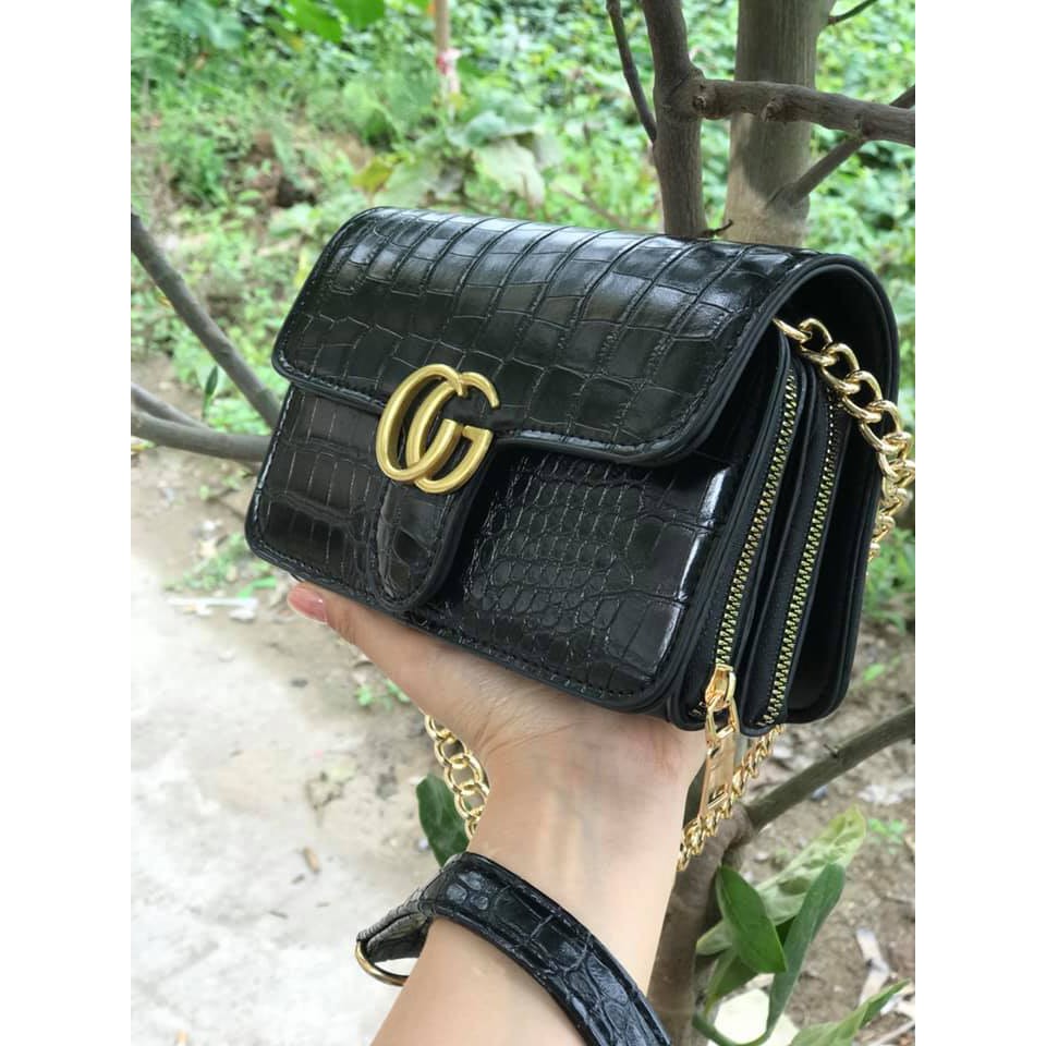 Túi Thời Trang Da Rắn 2 Ngăn TN111