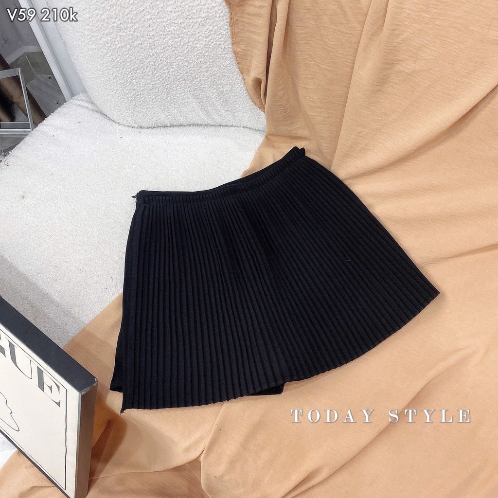 Chân Váy Xếp Li Sang Trọng Today Style V59 Vải Dày Dặn
