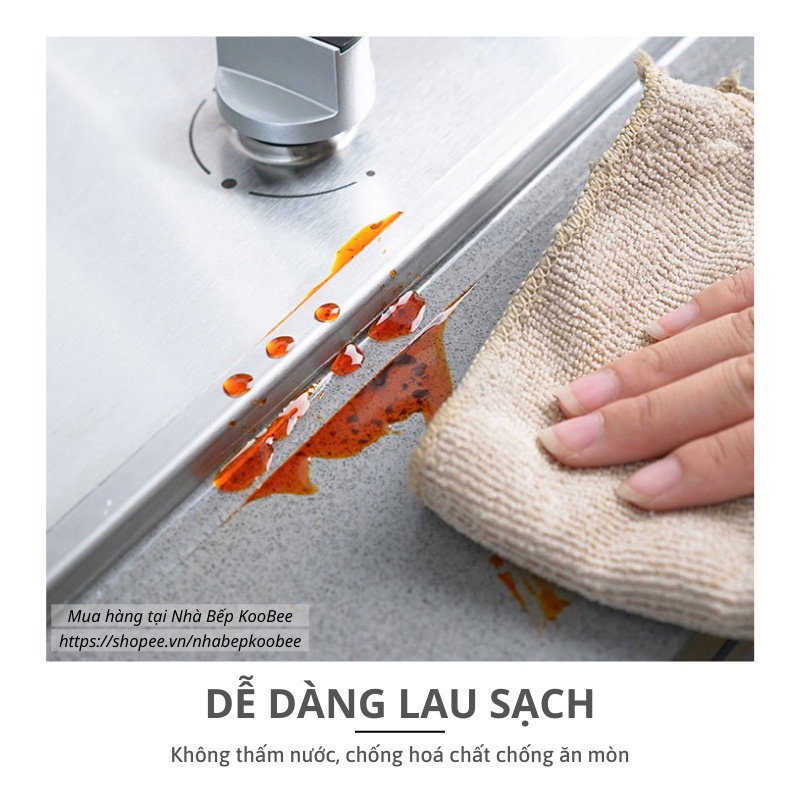 Băng keo dán bếp chống dầu mỡ dán khe hở băng keo chống thấm chống mốc dán mép chịu nước nhiệt độ cao (CSNC06)