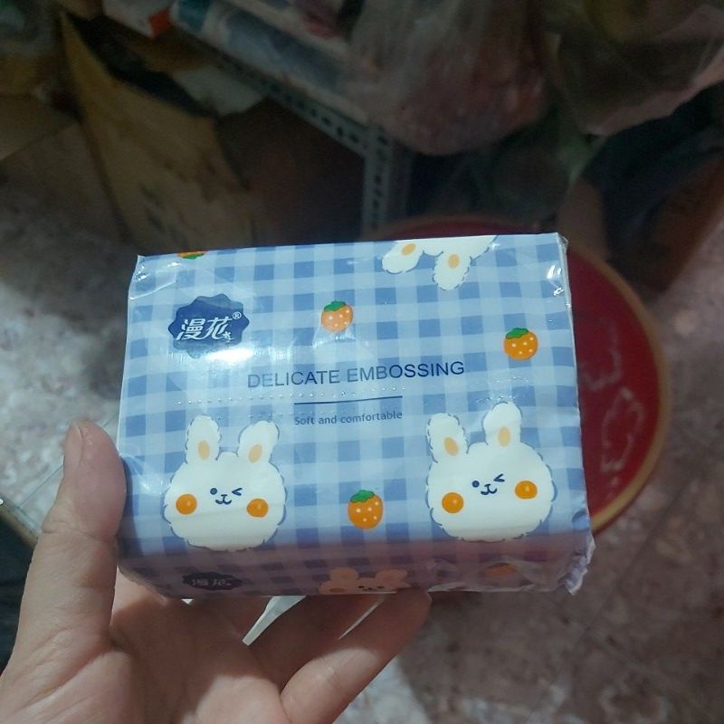 1 gói giấy ăn thỏ trắng