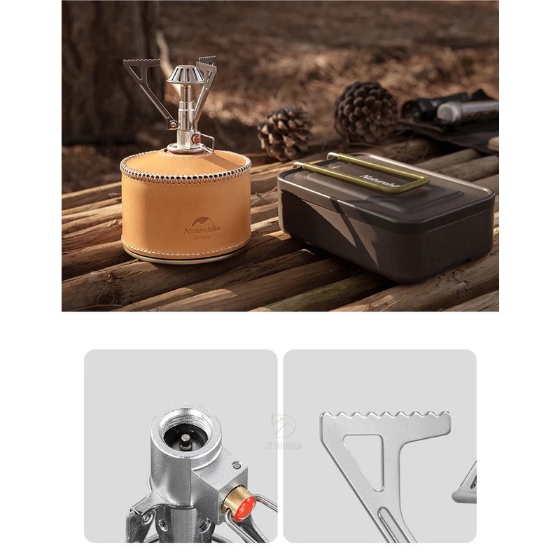 Bếp Gas Mini Cắm Trại Siêu Nhỏ Gọn Naturehike NH21RJ003