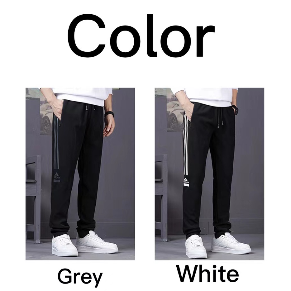 Quần Dài Thể Thao Adidas Co Giãn Thêu Logo Thời Trang Cá Tính Dành Cho Cặp Đôi