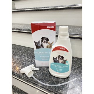 Xịt khử mùi sát khuẩn Bioline cho chó mèoV 500ML