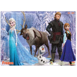 Tranh xếp hình 70 mảnh - frozen