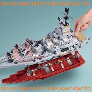 Đồ chơi lego Tàu lego chiến hạm Lắp ráp Robot và Máy Bay Chiến Đấu