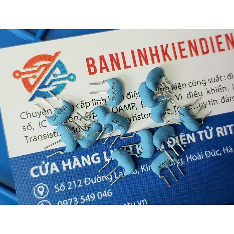 Thạch anh 8MHz 3 chân cắm hàng xịn