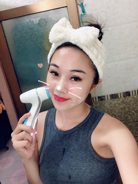 MÁY RỬA MẶT #LUMISPA + 1 SỮA RỬA MẶT + 1 NĂM BẢO HÀNH