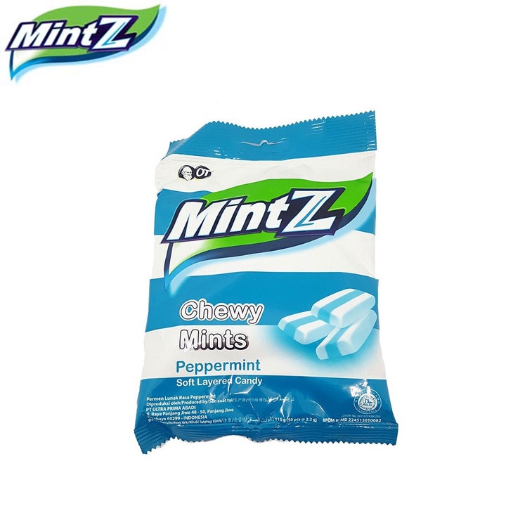 Kẹo Mềm Vị Bạc Hà Mintz Peppermint 115gr