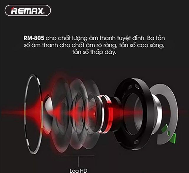 TAI NGHE HEADPHONE REMAX RM-805 ( ĐỀN 300%  NẾU PHÁT HIỆN HÀNG GIẢ HÀNG NHÁI)