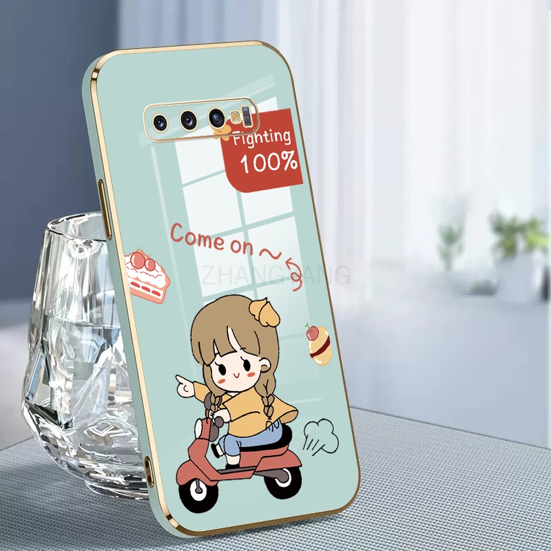 Ốp ĐiệN ThoạI KiểU Mạ Cho Samsung s10 s10 plus s20 fe s20 plus s21 fe s22 s22 ultra