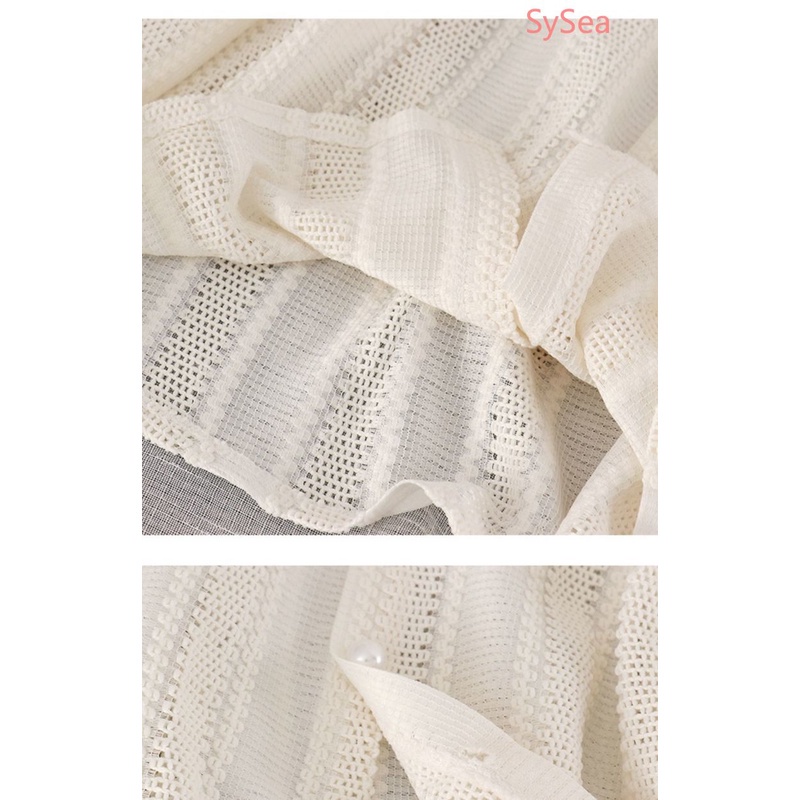 Áo Sơ Mi Chiffon Tay Dài Thời Trang Cho Nữ