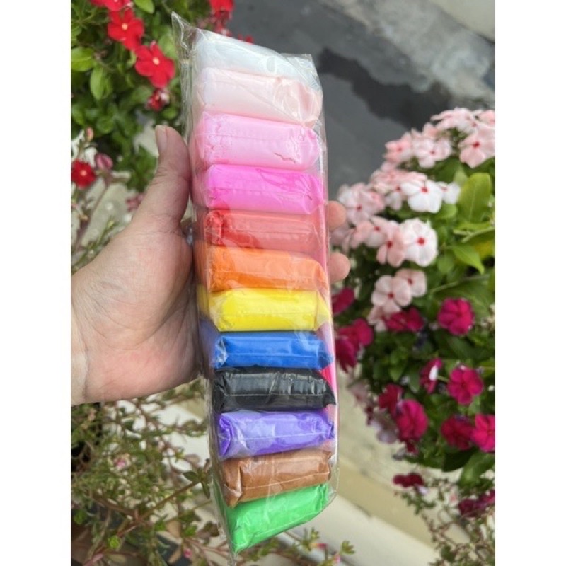 Vỉ 12  bịch đất sét nhẹ tự khô cho bé