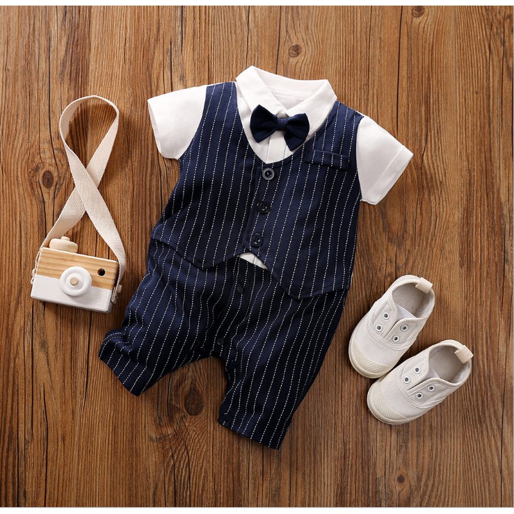 Body Vest Công Tử Cao Cấp - Cotton Thoáng khí,Thấm mồ hôi, Mềm mại, Bảo vệ làn da em bé. - Shubishop.vn