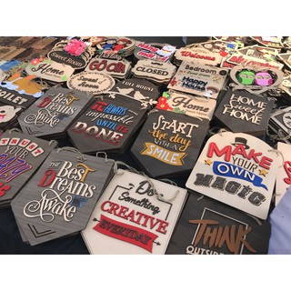 Combo3 bảng gỗ decor trang trí