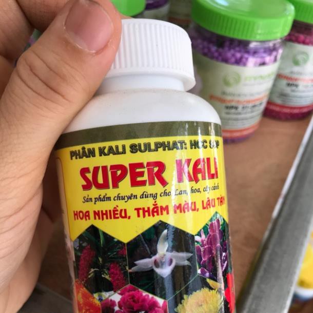 Phân bón cao cấp super kali cho Lan, hoa, cây cảnh