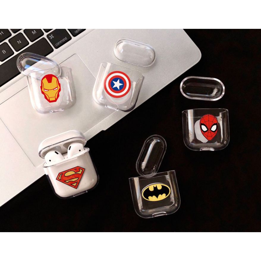 Ốp bảo vệ Case Airpods trong suốt Airpods 1/ Airpod 2/ Airpod không dây Cao cấp