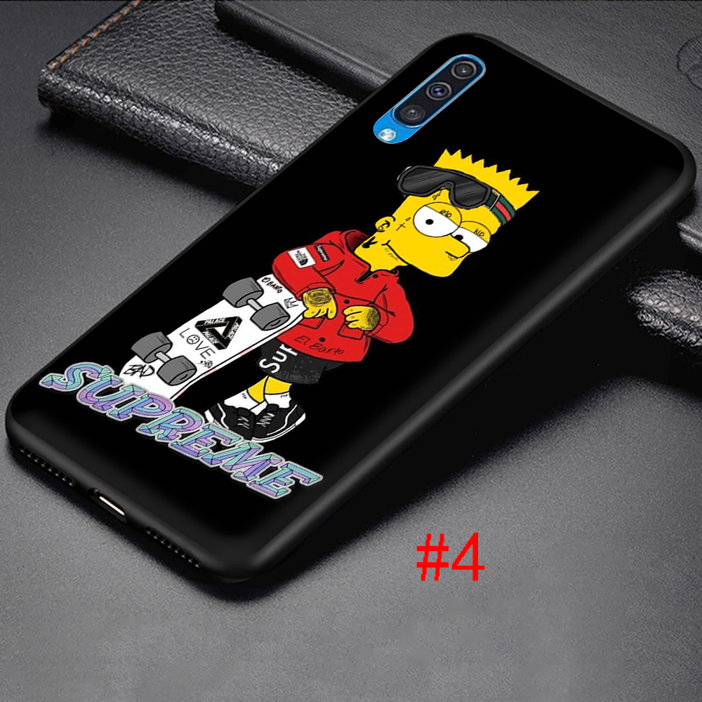 Cartoon Simpson Soft Silicone Phone Case Samsung A6 A7 A8 Plus A9 2018 A3 2016 A5 2017