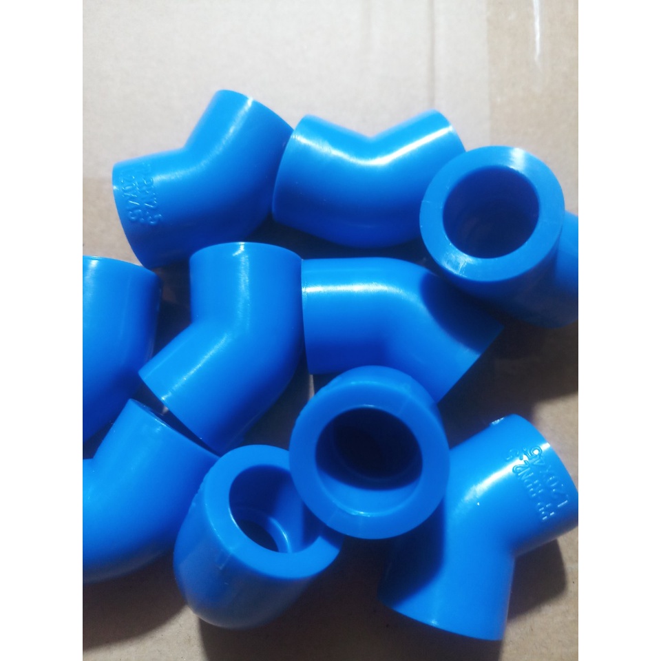 Combo 10 phụ kiện ống 20 nước nóng PPR - Xanh dương