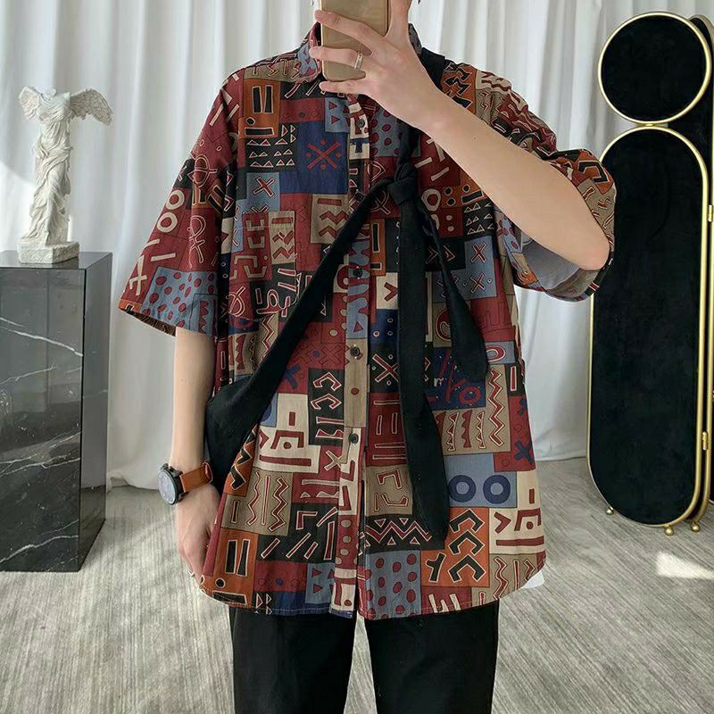 áo somi hoa văn lạ mắt J