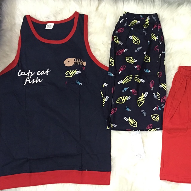 Combo 2 bộ ngủ nam nữ