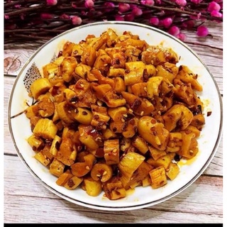 500gr củ cải xào cay Trung quốc đảm bảo ngon - có đóng hộp sẵn