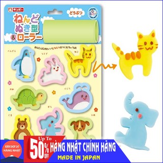 Bộ khuôn tạo hình đất nặn GINCHO Hàng Nhật Chính Hãng