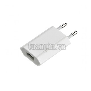 Củ/ cốc sạc iphone dẹt 1A zin Foxcon