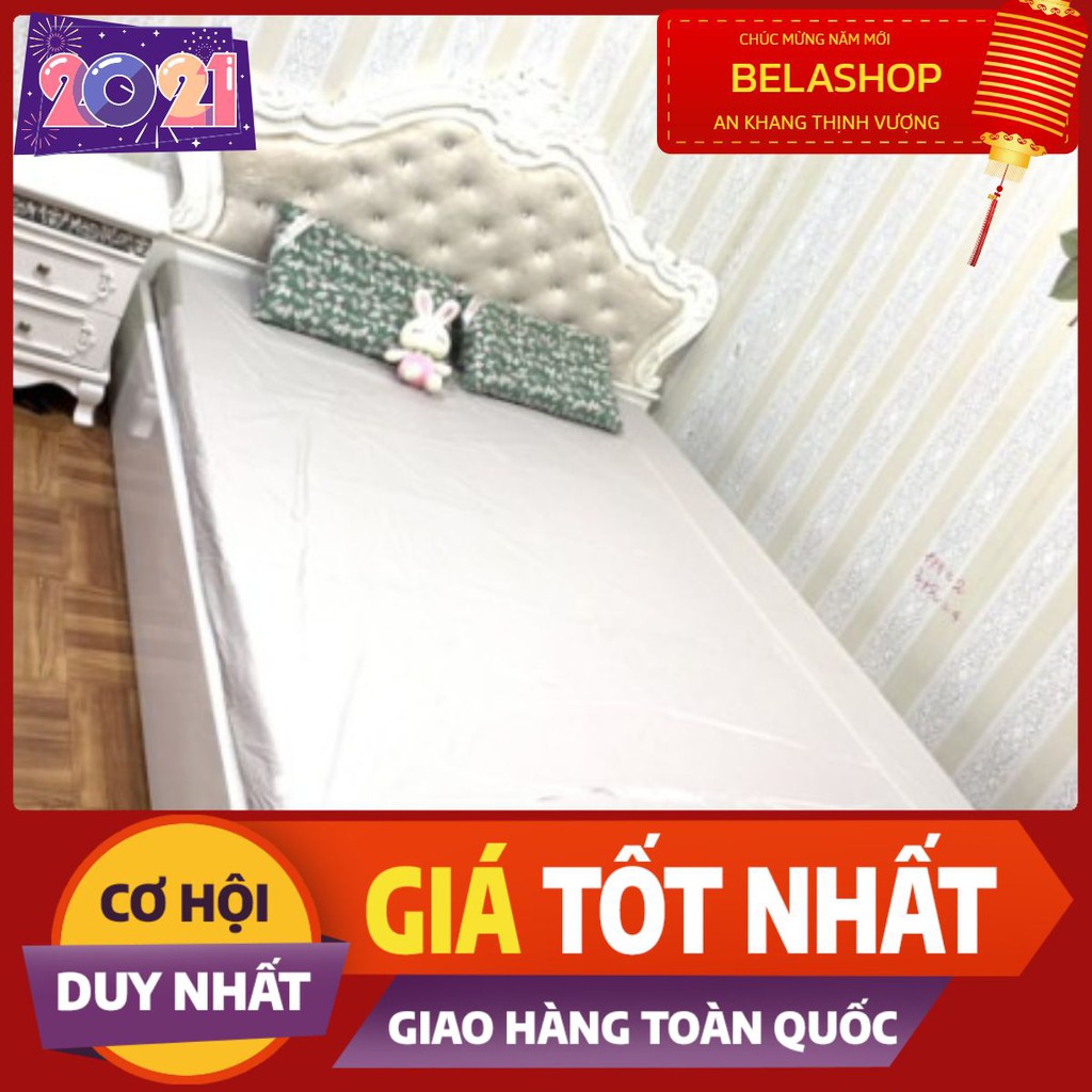 Ga chống thấm 1m8 bọc đệm màu trắng sữa