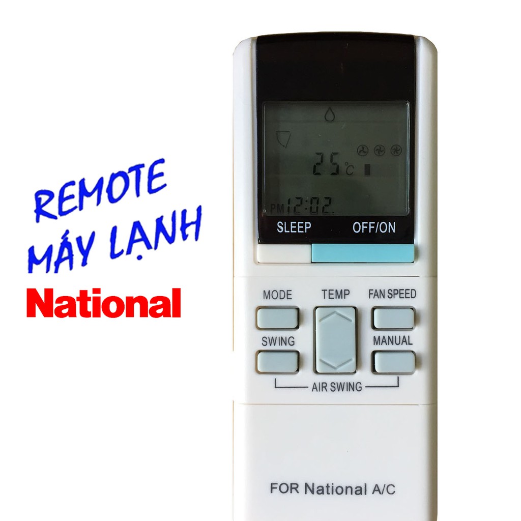 Remote máy lạnh National - national