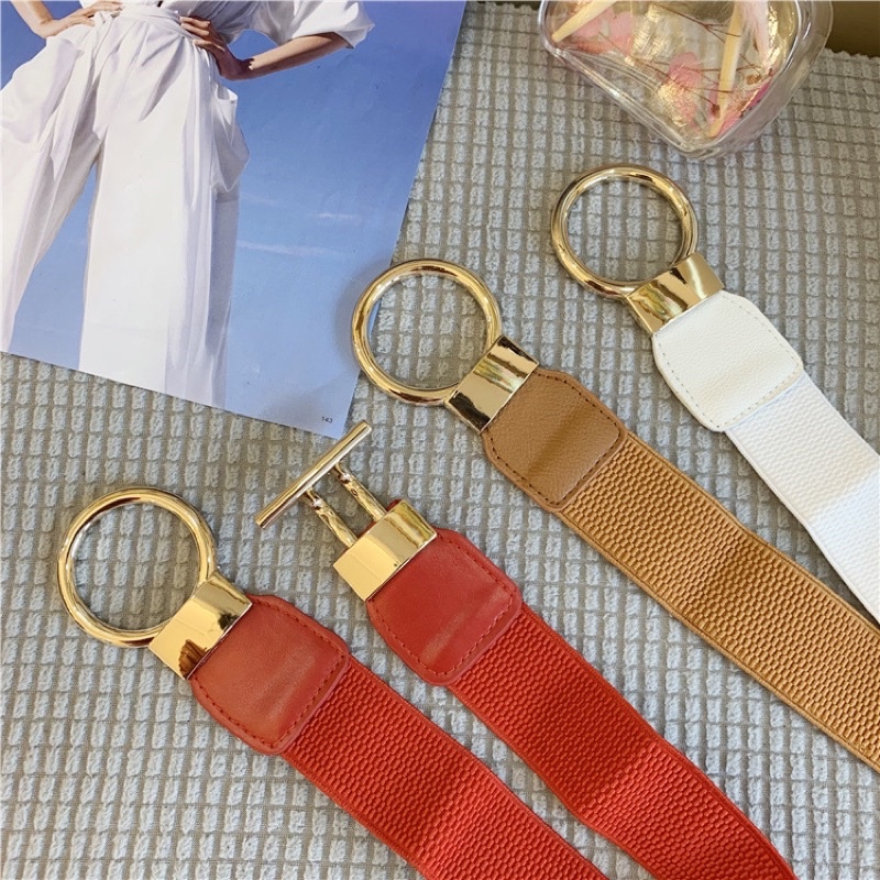 [BC05] THẮT LƯNG nữ ĐAI VÁY CÀI LỚN 4cm - Dây nịt thắt áo, váy cài xinh xắn sang chảnh