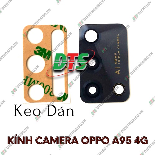 Kính camera oppo a95 5g kèm keo dán