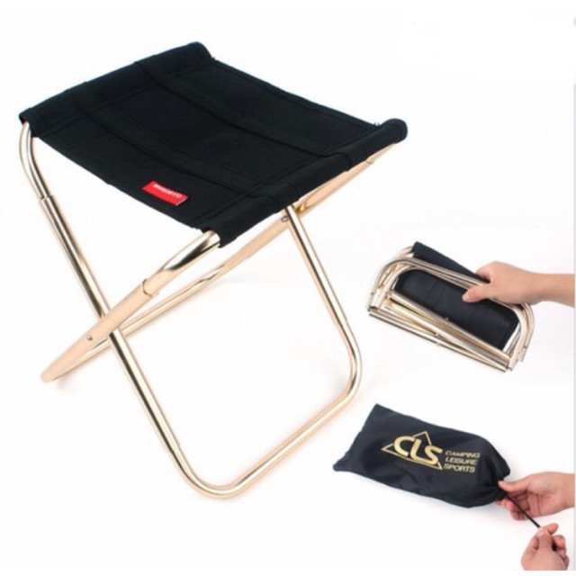 Ghế du lịch xếp gọn bỏ túi Camping Gold Aluminium 7075 | BigBuy360 - bigbuy360.vn