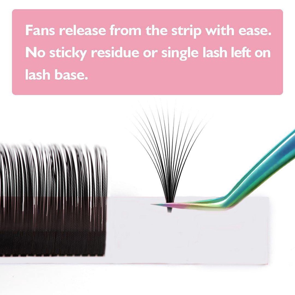 Lông Mi Giả Mi Dày 0.07mm Mềm Mại Tự Tạo Hiệu Ứng Hình Quạt Độc Đáo