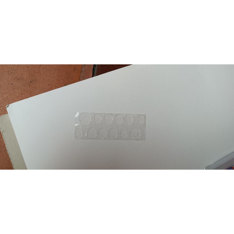 vỉ 12 bộ nail dán móng tay nhựa [ hàng cho tiệm ]