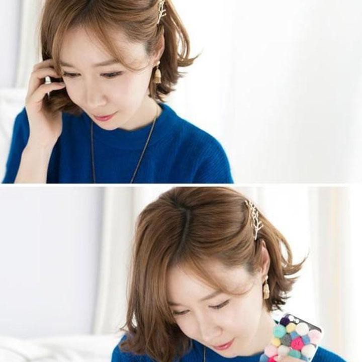 Cài kẹp tóc CÀNH CÂY KHÔ MÙA ĐÔNG sang chảnh đơn giản thanh lịch quà tặng xinh xắn dễ thương