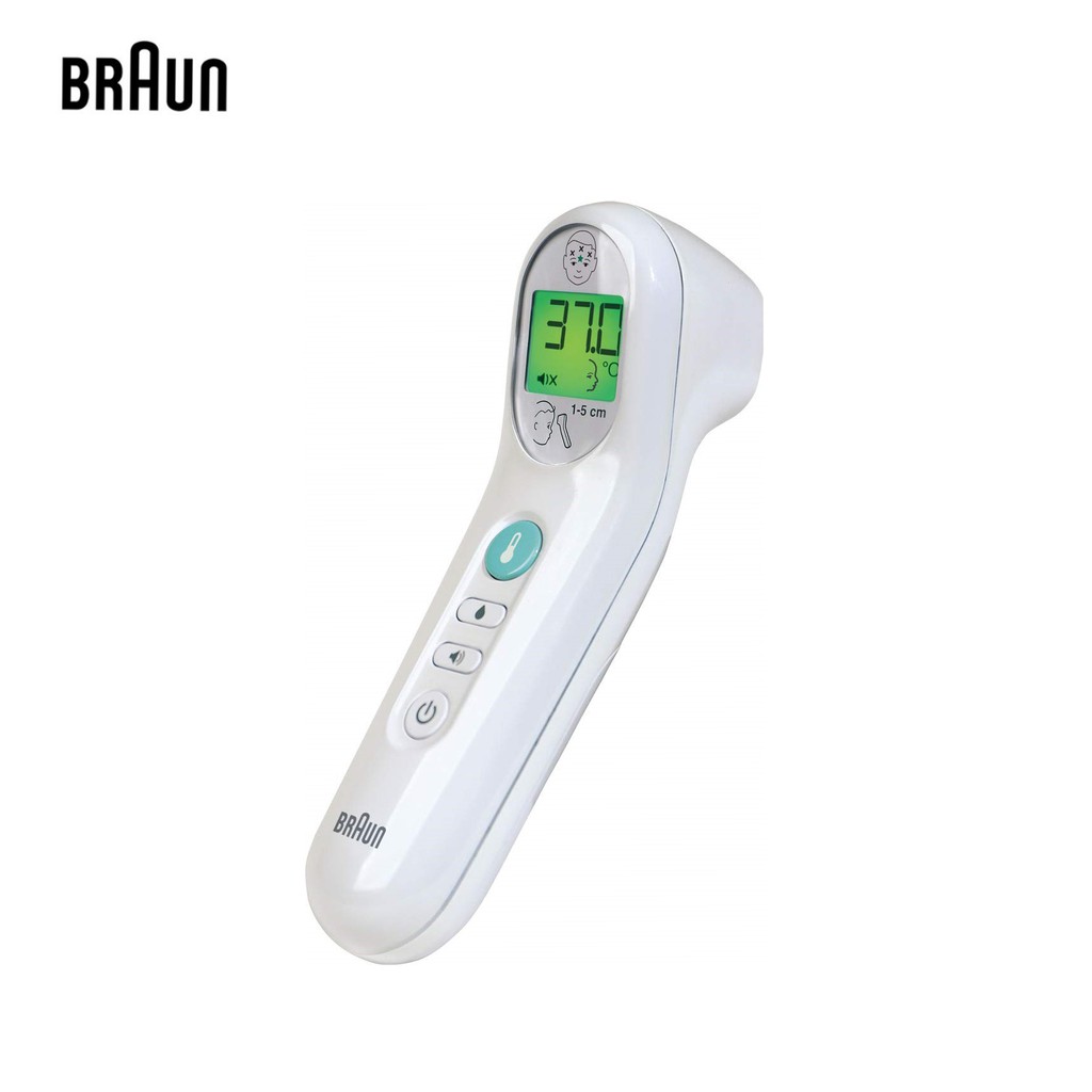 (Đo Trán) Nhiệt kế hồng ngoại đa năng không chạm Braun BNT100