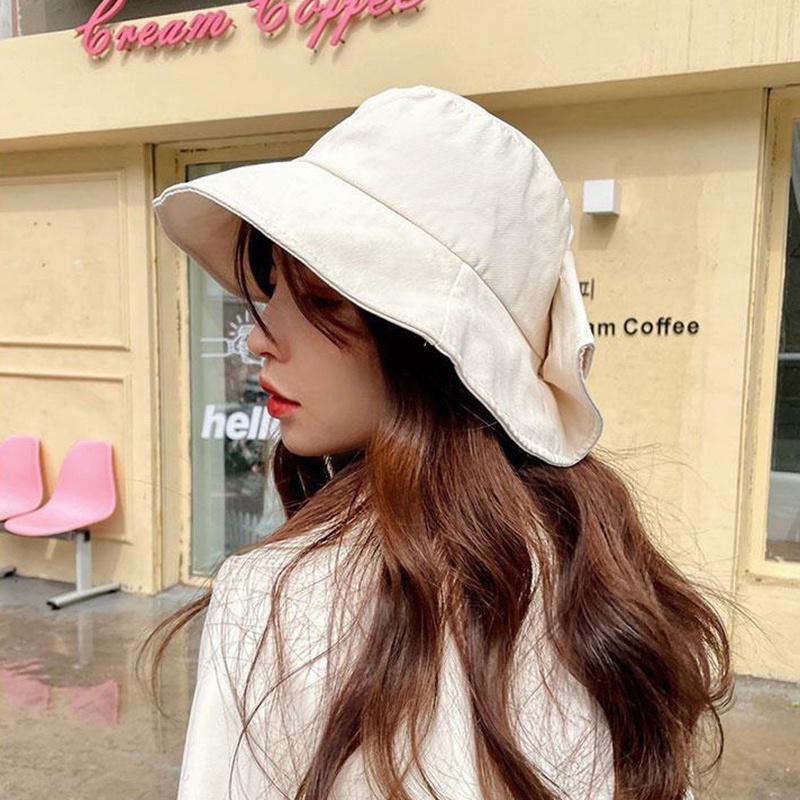 Mũ Hoa Hướng Dương Đính Nơ Thời Trang Mùa Hè Độc Đáo Cho Nữ
