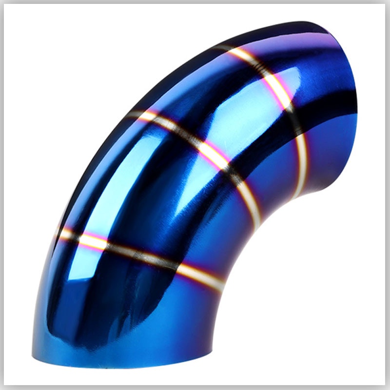Ống Xả Xe Hơi Bằng Thép Titan Không Gỉ 50 / 55 / 63 / 73mm chụp ống pô ô tô chụp ống pô ô tô Nhiệt Bằng Thép Không Gỉ phụ kiện ngoại thất ô tô