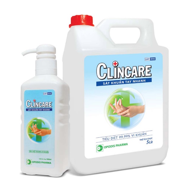 Clincare 5 lit: nước rửa tay sát khuẩn nhanh | BigBuy360 - bigbuy360.vn