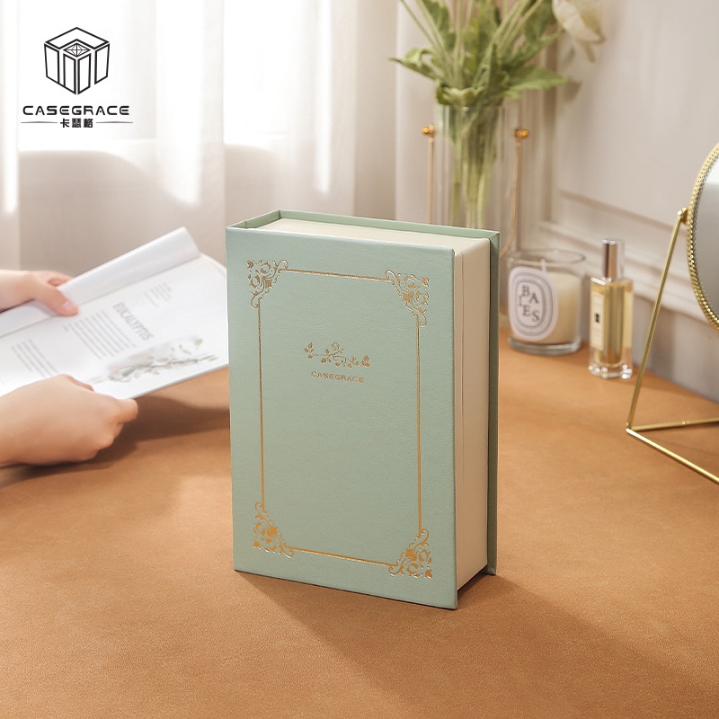 Hộp đựng trang sức 
CASEGRACE hình dạng quyển sách bằng da PU sang trọng