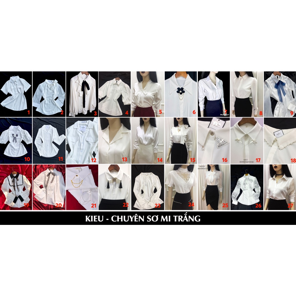 Áo sơ mi trắng nữ cộc tay💝 Ảnh thật 💝  áo trắng ngắn tay có túi