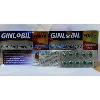 GINLOBIL FORTE tăng cường lưu thông tuần hoàn máu não   .