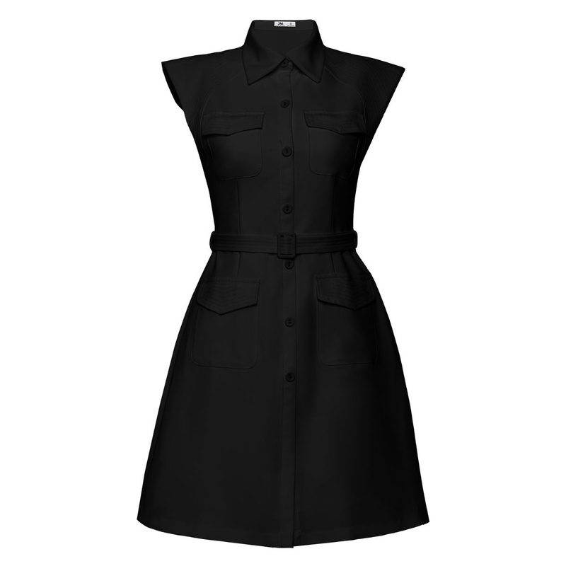JM Dress Desgin - Đầm cổ đức vai chờm 1S36.2209PL